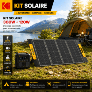 Kit Générateur Solaire S300W + 120W Panneaux